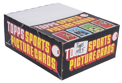 1985 Topps Baseball Complete Rack-Packs Box (24 Rack Packs)